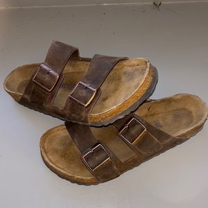 Mocha Colored Birkenstock Sandals
